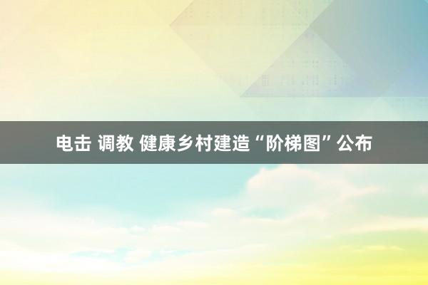 电击 调教 健康乡村建造“阶梯图”公布