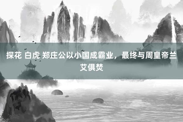 探花 白虎 郑庄公以小国成霸业，最终与周皇帝兰艾俱焚