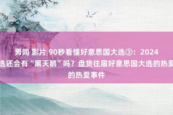 男同 影片 90秒看懂好意思国大选③：2024年大选还会有“黑天鹅”吗？盘货往届好意思国大选的热爱事件