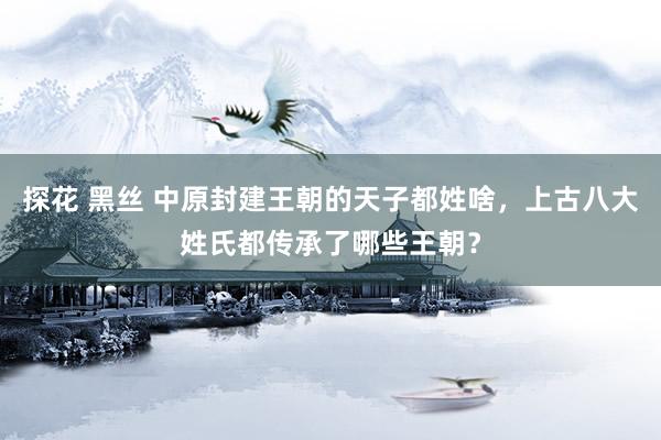 探花 黑丝 中原封建王朝的天子都姓啥，上古八大姓氏都传承了哪些王朝？