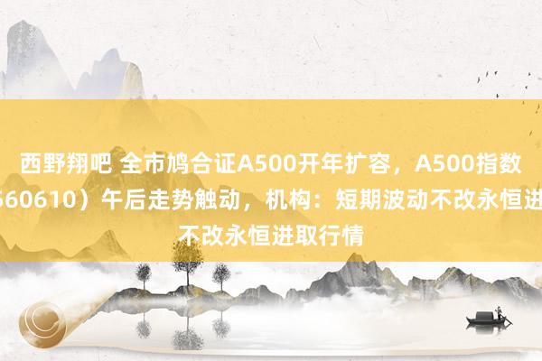 西野翔吧 全市鸠合证A500开年扩容，A500指数ETF（560610）午后走势触动，机构：短期波动不改永恒进取行情